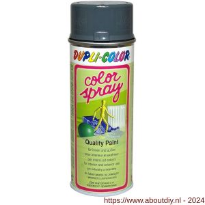 Dupli-Color lakspray Colorspray RAL 7015 lei grijs hoogglans 400 ml - A50702855 - afbeelding 1