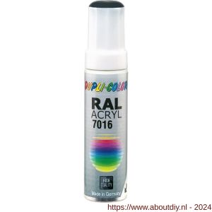Dupli-Color lakstift RAL 7016 antraciet grijs 12 ml - A50703059 - afbeelding 1