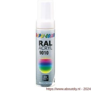 Dupli-Color lakstift RAL 9010 helder wit 12 ml - A50703062 - afbeelding 1