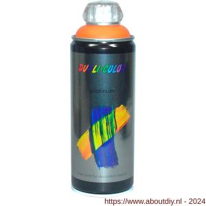 Dupli-Color lakspray Platinum RAL 2003 pastel oranje 400 ml - A50703149 - afbeelding 1