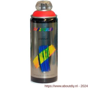 Dupli-Color lakspray Platinum RAL 3020 verkeersrood 400 ml - A50703162 - afbeelding 1