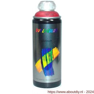 Dupli-Color lakspray Platinum RAL 3004 purperrood 400 ml - A50703151 - afbeelding 1