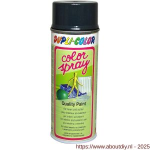 Dupli-Color lakspray Colorspray RAL 7021 400 ml - A50702856 - afbeelding 1