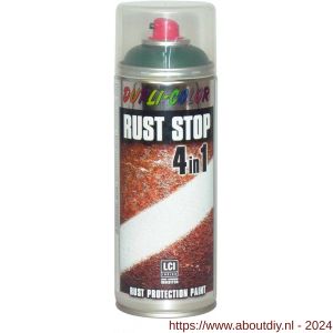 Dupli-Color roestbeschermingslak Rust Stop RAL 6005 mosgroen 400 ml - A50702694 - afbeelding 1