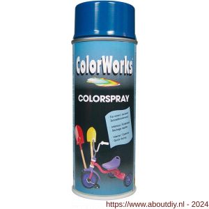 ColorWorks lakverf Colorspray enzian blue RAL 5010 400 ml - A50702745 - afbeelding 1