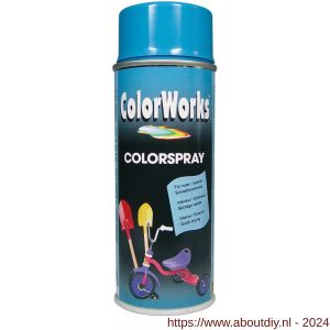 ColorWorks lakverf Colorspray sky blue RAL 5015 400 ml - A50702746 - afbeelding 1
