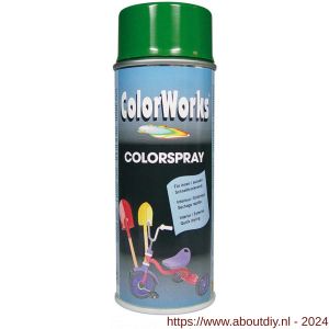 ColorWorks lakverf Colorspray leaf green RAL 6002 400 ml - A50702747 - afbeelding 1