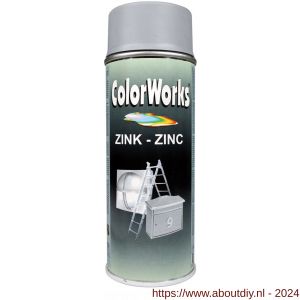 ColorWorks aluminium-zinkspray 400 ml - A50702630 - afbeelding 1