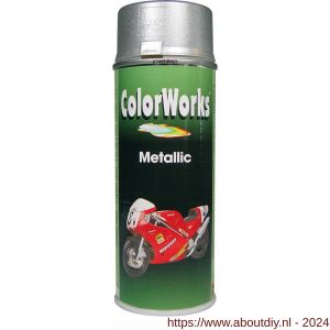 ColorWorks metallic lak zilver 400 ml - A50702775 - afbeelding 1