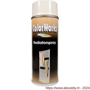 ColorWorks radiatorlak pergamon zijdeglans 400 ml - A50702781 - afbeelding 1