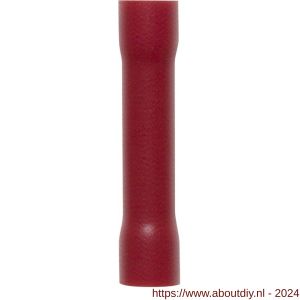 Deltafix kabelschoen verbinder rood 4.0 mm doos 50 stuks - A21904303 - afbeelding 1