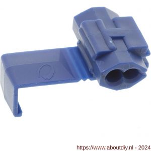 Deltafix kabelschoen Scotchlock blauw 0.7x2.0 mm doos 100 stuks - A21904308 - afbeelding 1