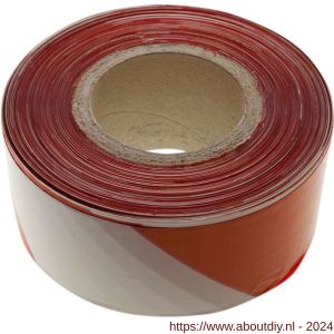 Deltafix afzetband in doos rood wit 70 mm 500 m - A21904207 - afbeelding 1