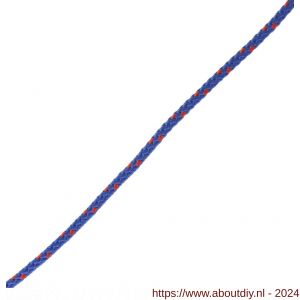Deltafix touw sportlijn blauw rood 90 m 6 mm - A21902901 - afbeelding 1