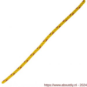 Deltafix touw sportlijn rood geel 40 m 8 mm - A21902902 - afbeelding 1
