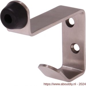 Protect-It deurstopper schroefbaar type Hook RVS A4 B 19 x H 80 x 77 mm - A21903915 - afbeelding 1