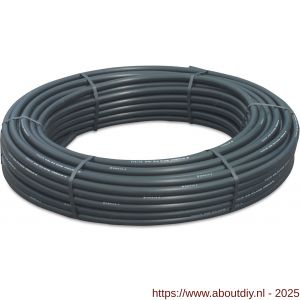 Deltafix tyleenslang-drukbuis zwart 16x1.5 mm - A21904861 - afbeelding 1