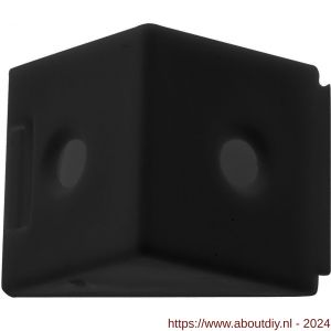 Deltafix kastverbinder mini zwart smal doos 100 stuks - A21904139 - afbeelding 1