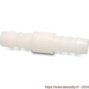 Deltafix verbindingspijpje nylon wit 10 mm - A21904873 - afbeelding 1
