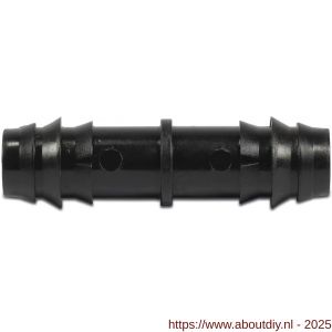 Deltafix verbindingspijpje POM zwart 12 mm - A21904881 - afbeelding 1