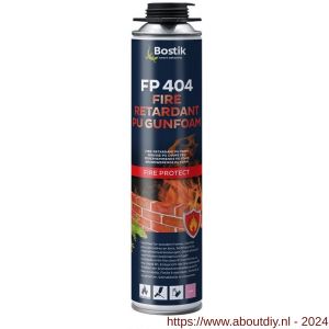 Bostik FP 404 Fire Retartdant PU Gunfoam doseerschuim brandwerend 750 ml - A51250433 - afbeelding 2