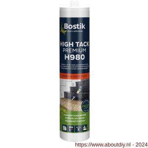 Bostik H980 High Tack Premium constructie- en montagelijm 290 ml zwart - A51250289 - afbeelding 1