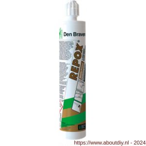 Zwaluw Repox houtreparatie compound 250 ml beige - A51250344 - afbeelding 1