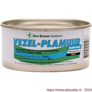 Zwaluw Vezel-Plamuur 2-componenten 300 g naturel - A51250340 - afbeelding 1
