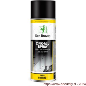 Zwaluw Zink-Alu Spray zink- en aluminium spray 400 ml - A51250358 - afbeelding 1