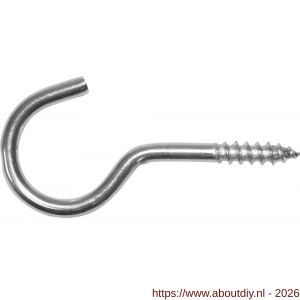 QlinQ schroefhaak zwaar 80 mm set 2 stuks - A40850231 - afbeelding 1