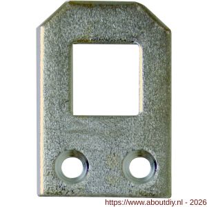 QlinQ rekoog vierkant 30x20 mm verzinkt set 2 stuks - A40850220 - afbeelding 1