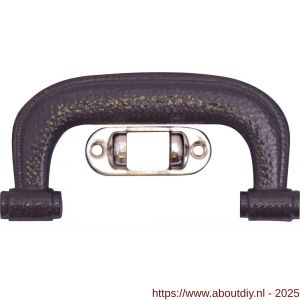 QlinQ kofferhandgreep zwart kunststof 130 mm - A40850797 - afbeelding 1