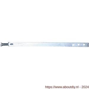 QlinQ deurkrukstift 8x100 mm met 1 stelschroef - A40850705 - afbeelding 1