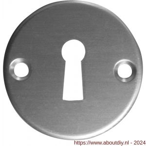 QlinQ sleutelgatplaat rond 50 mm aluminium - A40850784 - afbeelding 1