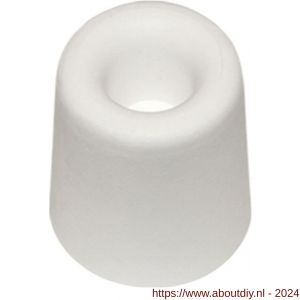 QlinQ deurbuffer 30x25 mm rubber wit - A40850737 - afbeelding 1