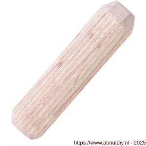 QlinQ deuvel hout 6 mm set 50 stuks - A40850971 - afbeelding 1