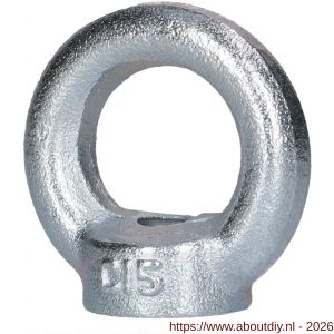 QlinQ oogmoer DIN 582 M8 verzinkt - A40850083 - afbeelding 3