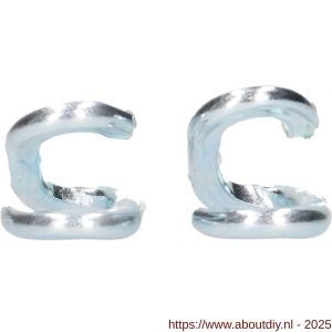 QlinQ noodschakel 5 mm verzinkt set 2 stuks - A40850351 - afbeelding 2