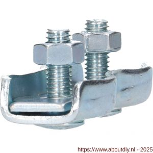 QlinQ duplexstaaldraadklem 6 mm verzinkt - A40850288 - afbeelding 5