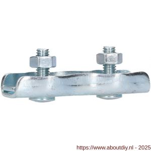 QlinQ duplexstaaldraadklem 6 mm verzinkt - A40850288 - afbeelding 6
