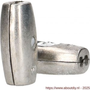QlinQ staaldaadklem eimodel 3 mm verzinkt set 2 stuks - A40850307 - afbeelding 3