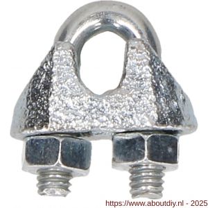 QlinQ staaldraadklem 3 mm verzinkt set 4 stuks - A40850296 - afbeelding 2