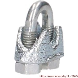 QlinQ staaldraadklem 3 mm verzinkt set 4 stuks - A40850296 - afbeelding 4