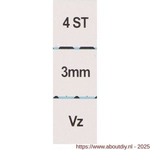 QlinQ staaldraadklem 3 mm verzinkt set 4 stuks - A40850296 - afbeelding 7