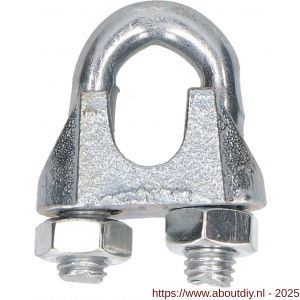 QlinQ staaldraadklem 10 mm verzinkt set 2 stuks - A40850299 - afbeelding 2