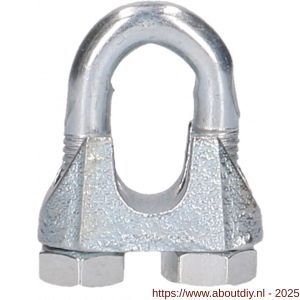 QlinQ staaldraadklem 10 mm verzinkt set 2 stuks - A40850299 - afbeelding 3
