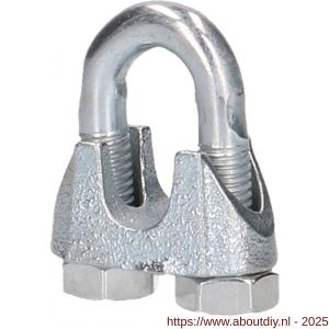 QlinQ staaldraadklem 10 mm verzinkt set 2 stuks - A40850299 - afbeelding 5