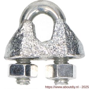 QlinQ staaldraadklem 3 mm verzinkt set 10 stuks - A40850300 - afbeelding 3