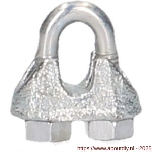 QlinQ staaldraadklem 3 mm verzinkt set 10 stuks - A40850300 - afbeelding 4