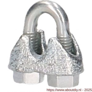 QlinQ staaldraadklem 3 mm verzinkt set 10 stuks - A40850300 - afbeelding 6